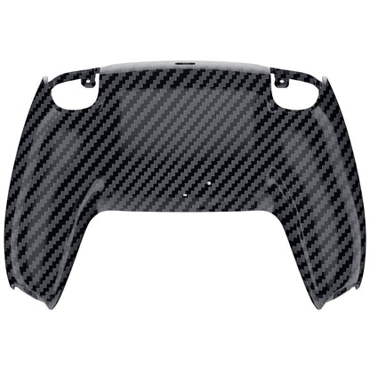 eXtremeRate PS5コントローラーBDM-010/020/030/040/050対応交換対応用バックハウジングボトムシェル【グラファイトカーボンファイバー】