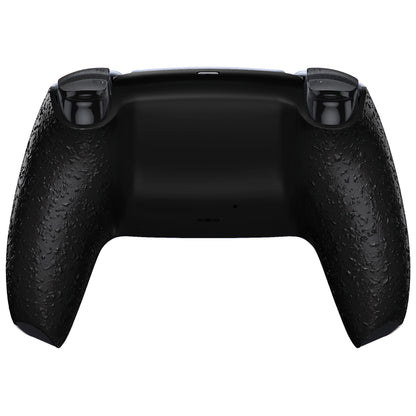 eXtremeRate PS5コントローラーBDM-010/020/030/040/050対応交換対応用バックハウジングボトムシェル【テクスチャードブラック】