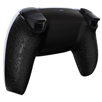 eXtremeRate PS5コントローラーBDM-010/020/030/040/050対応交換対応用バックハウジングボトムシェル【テクスチャードブラック】