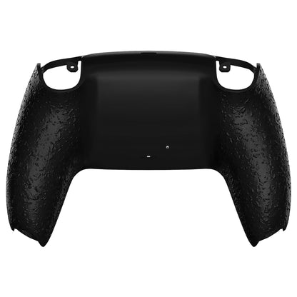 eXtremeRate PS5コントローラーBDM-010/020/030/040/050対応交換対応用バックハウジングボトムシェル【テクスチャードブラック】