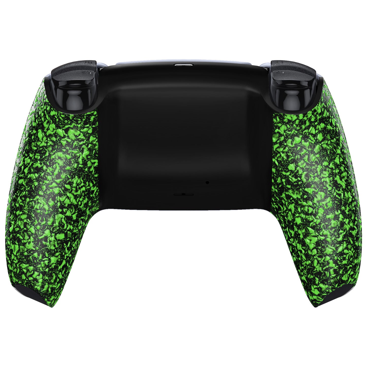 eXtremeRate PS5コントローラーBDM-010/020/030/040/050対応交換対応用バックハウジングボトムシェル【グリーン】