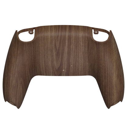eXtremeRate PS5コントローラーBDM-010/020/030/040/050対応交換対応用バックハウジングボトムシェル【木目調デザイン】