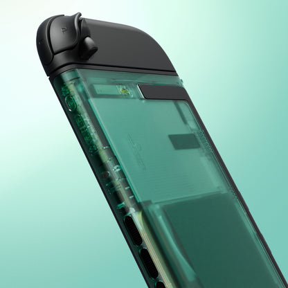 eXtremeRate Nintendo Switch 2コンソール対応交換バックプレート - キックスタンドなし【エメラルドグリーン】