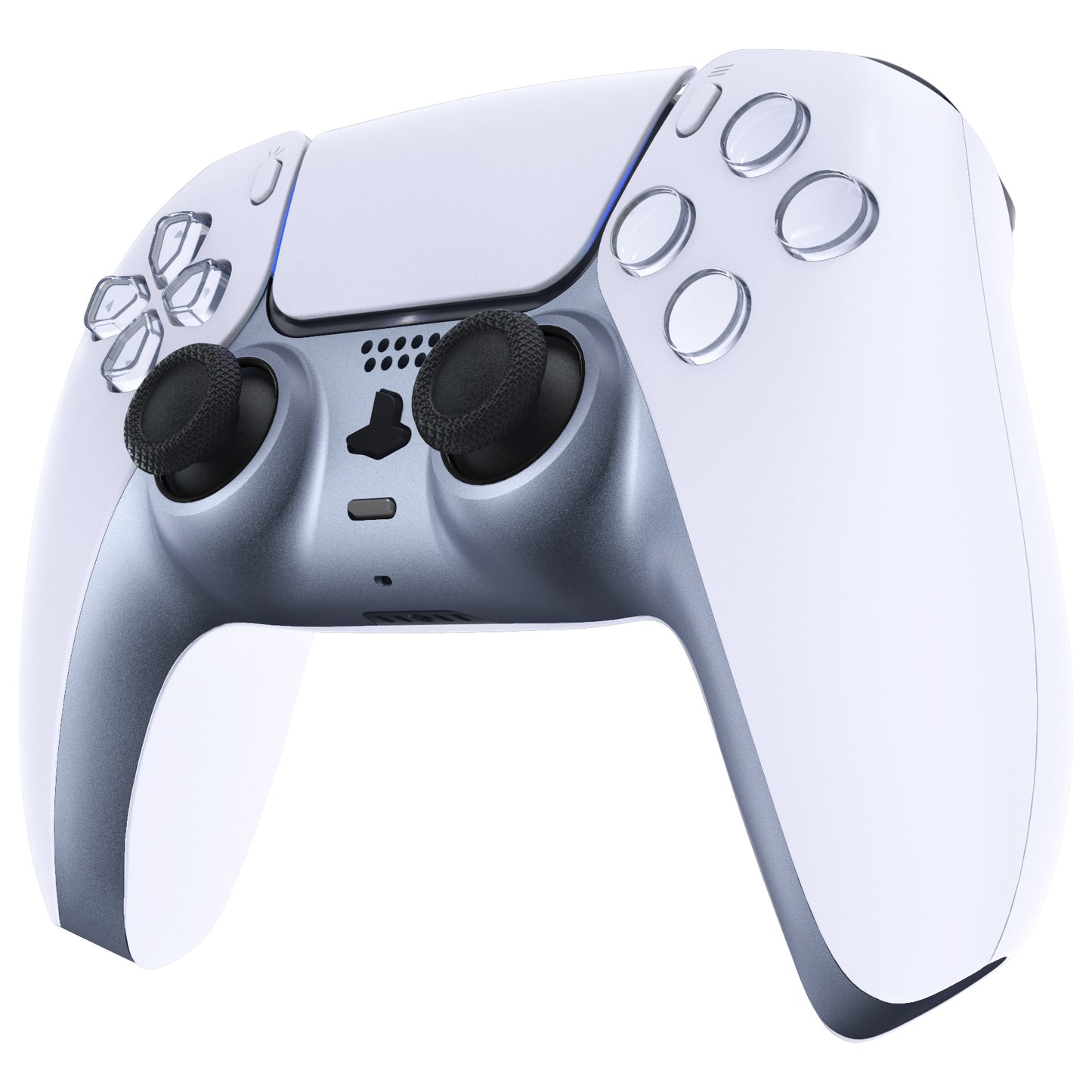 eXtremeRate PS5コントローラーBDM-010/020/030/040/050対応アクセントリング付き交換対応用装飾トリムシェル【ティントゥーラ ネーラ】