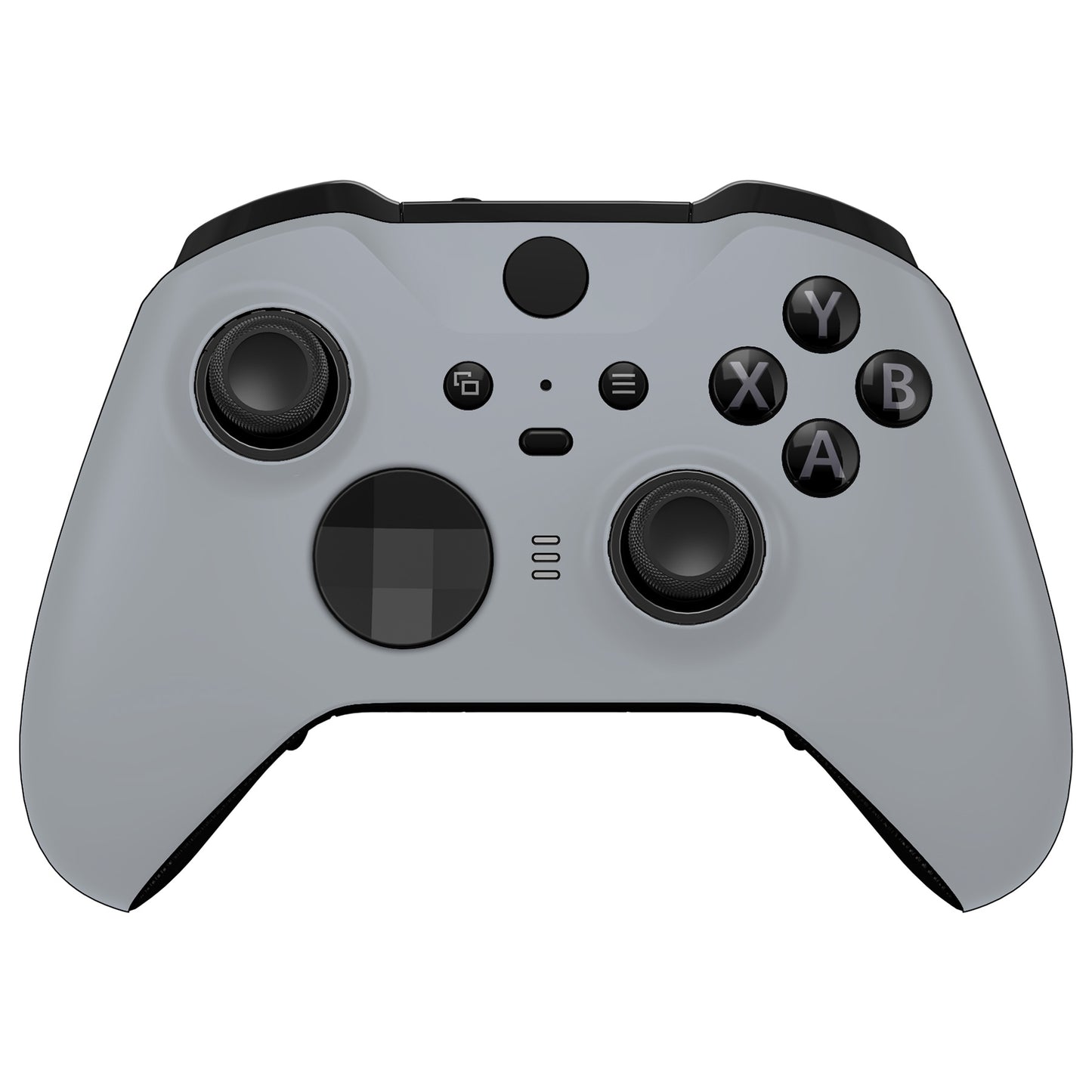 eXtremeRate Xbox One Elite Series 2&Elite 2 Coreコントローラー（モデル1797）用交換フロントハウジングシェルケース＆アクセントリング【ニューホープグレイ】