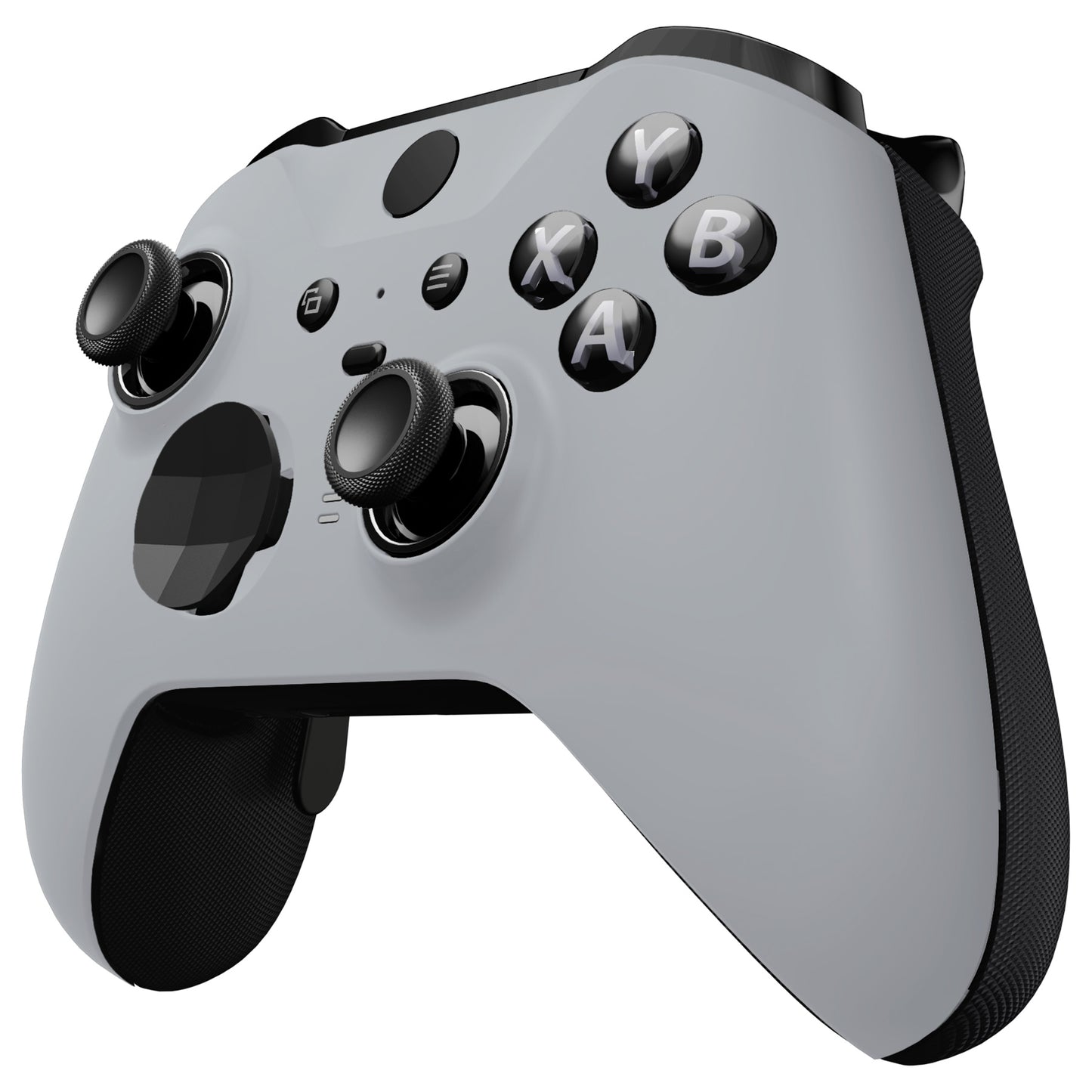 eXtremeRate Xbox One Elite Series 2&Elite 2 Coreコントローラー（モデル1797）用交換フロントハウジングシェルケース＆アクセントリング【ニューホープグレイ】