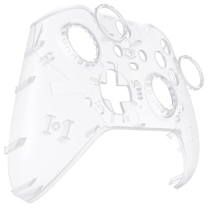 eXtremeRate Xbox One Elite Series 2&Elite 2 Coreコントローラー（モデル1797）用交換フロントハウジングシェルケース＆アクセントリング【クリア】