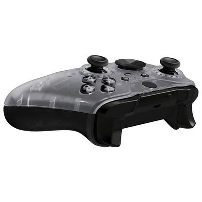 eXtremeRate Xbox One Elite Series 2&Elite 2 Coreコントローラー（モデル1797）用交換フロントハウジングシェルケース＆アクセントリング【クリア】