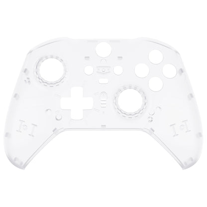eXtremeRate Xbox One Elite Series 2&Elite 2 Coreコントローラー（モデル1797）用交換フロントハウジングシェルケース＆アクセントリング【クリア】