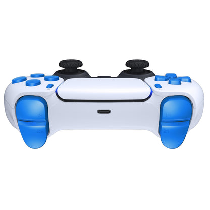 eXtremeRate PS5コントローラーBDM-010/020対応交換対応用フルセットボタン【ブルー】