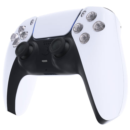 eXtremeRate PS5コントローラーBDM-010/020対応交換対応用フルセットボタン【クリア】