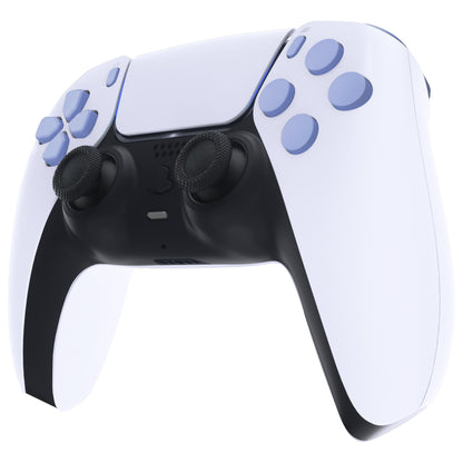 eXtremeRate PS5コントローラーBDM-010/020対応交換対応用フルセットボタン【ライトバイオレット】