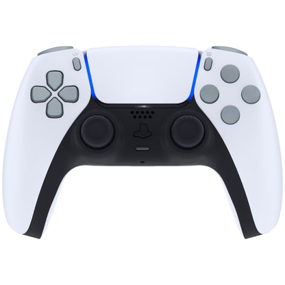 eXtremeRate PS5コントローラーBDM-010/020対応交換対応用フルセットボタン【ニューホープグレイ】