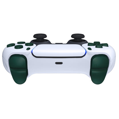 eXtremeRate PS5コントローラーBDM-010/020対応交換対応用フルセットボタン【レーシンググリーン】