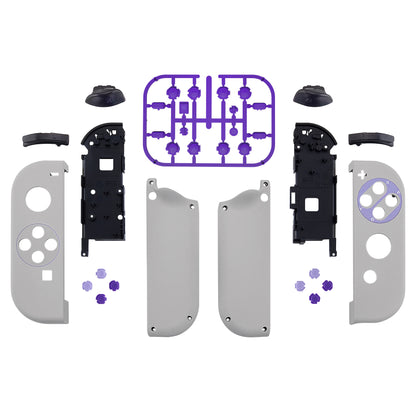 eXtremeRate NS Switch用ジョイコン交換フルセットシェルケースボタン付き【クラシックSNESスタイル】