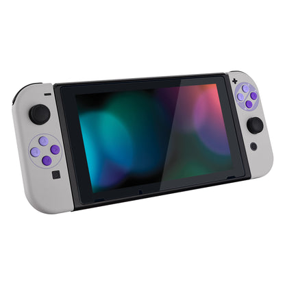 eXtremeRate NS Switch用ジョイコン交換フルセットシェルケースボタン付き【クラシックSNESスタイル】