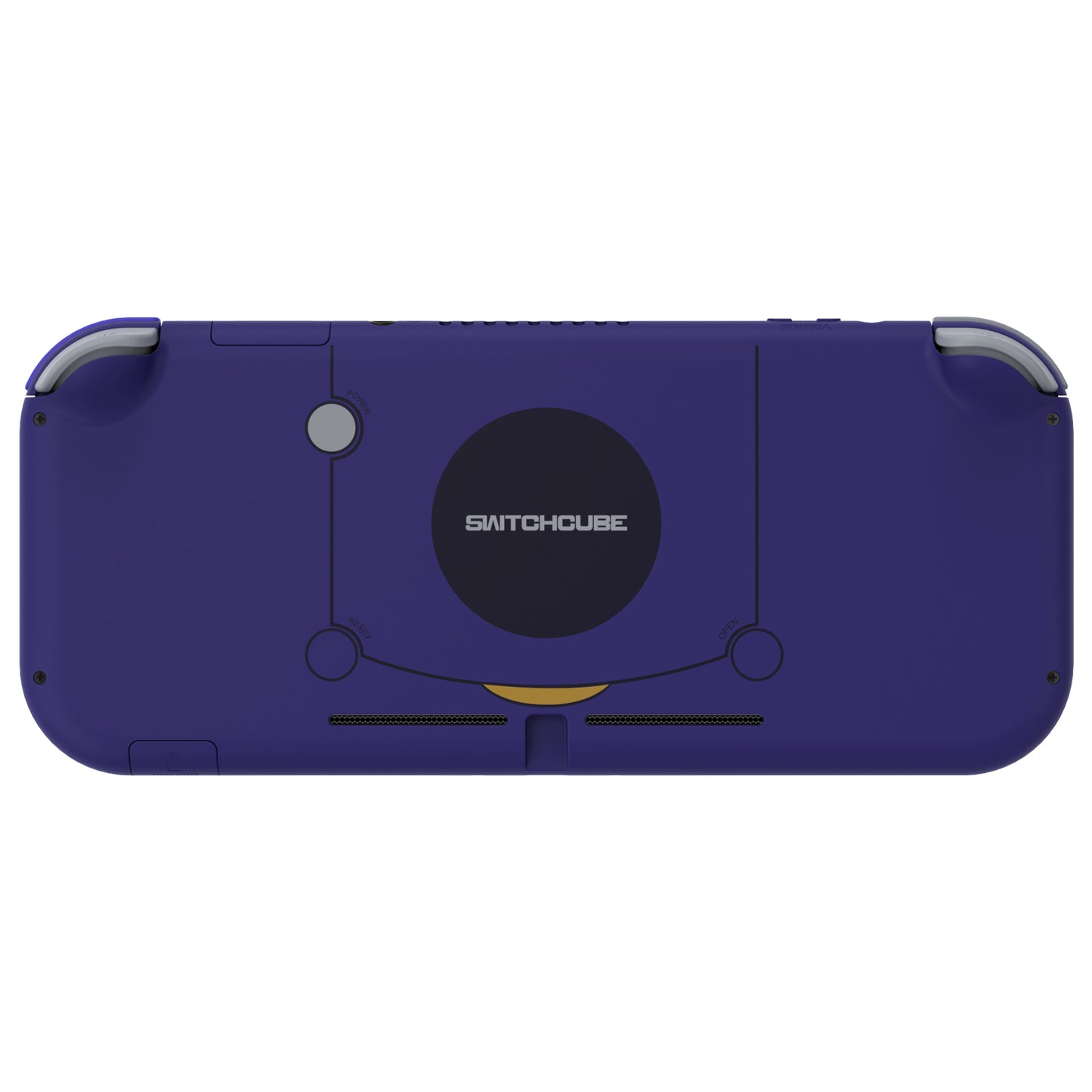 eXtremeRate Nintendo Switch Lite用交換フルセットシェル＆ABXYボタン保護フィルム付き【クラシックNGCスタイル】