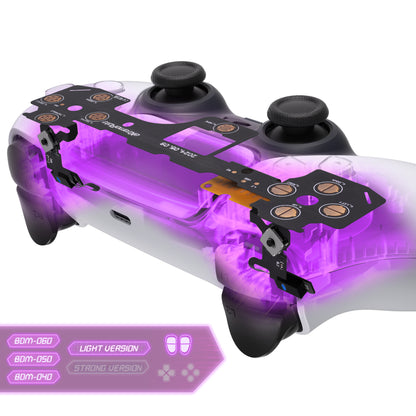 eXtremeRate Shoulder Button Microswitch Kit for PS5 Controller BDM-040/050/060 - Light Version Clicky Hair Trigger Kit V2
