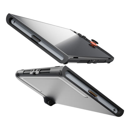 eXtremeRate Replacement Side Rail Slot Stickers for Nintendo Switch 2 (New Hope Gray)