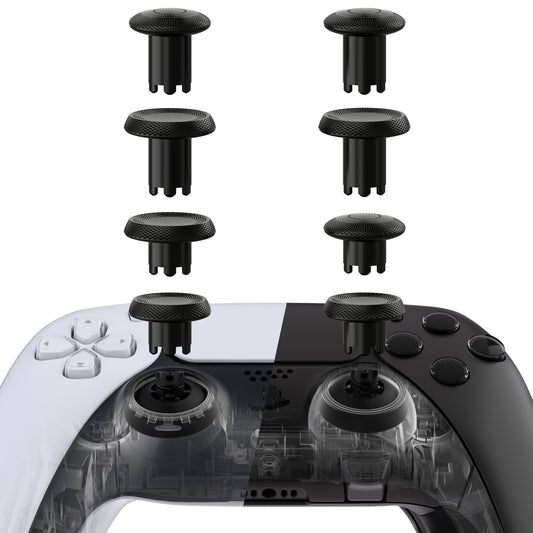 eXtremeRate ThumbsGear V3 Interchangeable Ergonomic Thumbsticks for PS5 & PS4 Controllers (Black)