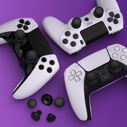 eXtremeRate PS5 Edge&PS5&PS4コントローラー対応用ThumbsGear V3交換可能なエルゴノミックサムスティック【ブラック】