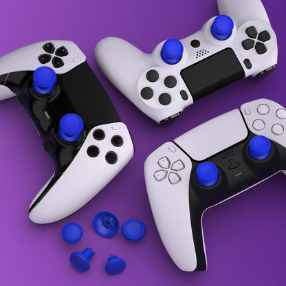 eXtremeRate PS5 Edge&PS5&PS4コントローラー対応用ThumbsGear V3交換可能なエルゴノミックサムスティック【ブルー】