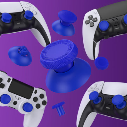 eXtremeRate PS5 Edge&PS5&PS4コントローラー対応用ThumbsGear V3交換可能なエルゴノミックサムスティック【ブルー】