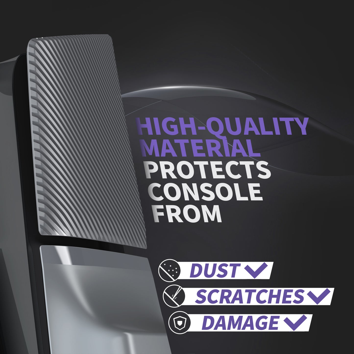 eXtremeRate eXcover PS5 Slim ディスク版対応 交換用外装カバーセット（上下カバー+通気孔付きサイドパネル＆バックプレート）【ニューホープグレイ】