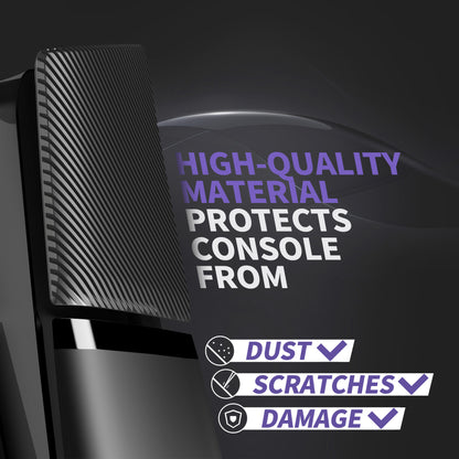 eXtremeRate eXcover PS5 Slim デジタル版対応 交換用外装カバーセット（上下カバー+通気孔付きサイドパネル＆バックプレート）【ブラック】