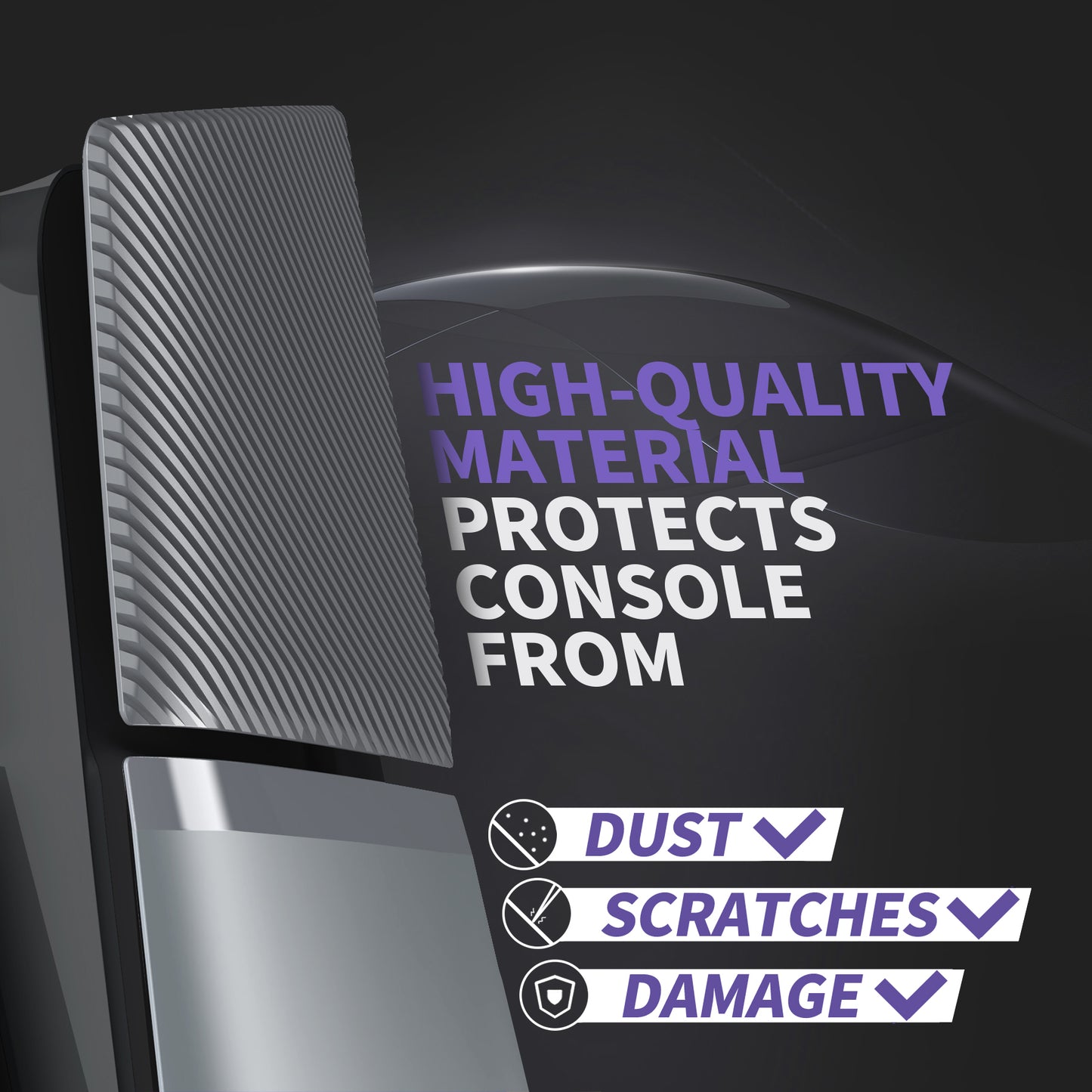 eXtremeRate eXcover PS5 Slim デジタル版対応 交換用外装カバーセット（上下カバー+通気孔付きサイドパネル＆バックプレート）【ニューホープグレイ】