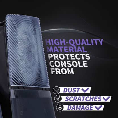 eXtremeRate eXcover PS5 Slim デジタル版対応 交換用外装カバーセット（上下カバー+通気孔付きサイドパネル＆バックプレート）【クリアアイスブルー】